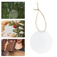 thumbnail image 1 of JHGoosa DIY Clear Circular Acrylic Tree Pendant Ornaments Blank Personalized Decorations 20PC Decoration Hangs, 1 of 9