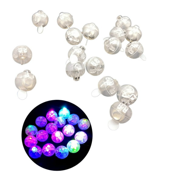 JHGoosa Decorative Colorful Luminous Small Ball Lights Flashing Lights Accessories