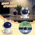 thumbnail image 1 of JHGoosa Star Rabbit Ornament Small Home Decoration Car Interior Resin Ornament, 1 of 9