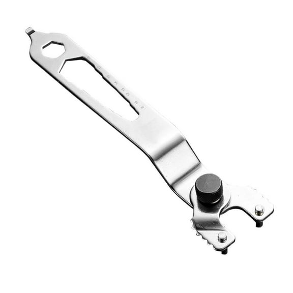 JHIALG 12-in-1 Angle Grinder Wrench Adjustable Heavy-Duty Multi Functional Open Angle Wrench Pry Spanner No/with Grinder Bar Tool