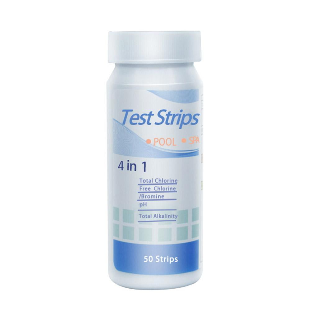JHIALG 50 pcs Water Testing Strips, PH Tester for Swimming Pool, 2024