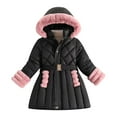 thumbnail image 1 of JHLZHS Baby Life Jacket Children's Winter Padded Padded Jacket Thickened Fashion Down Jacket Kids Coat Rack Girls Jackets Size 10-12 No Hood, 1 of 4