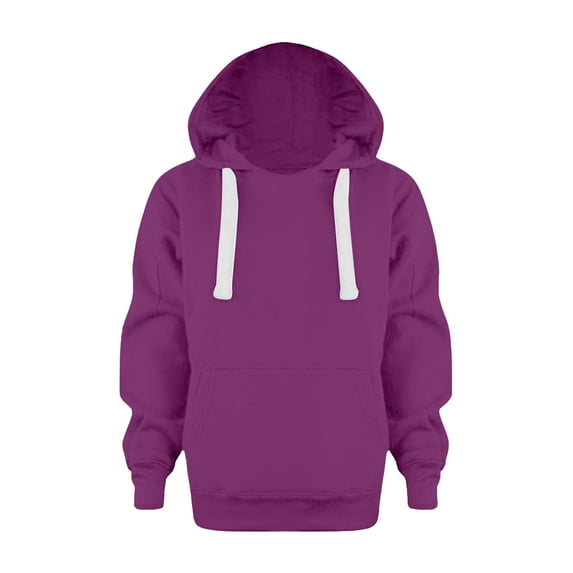 JHLZHS Kids Hoodies for Boys Warm Fashion Fall Winter Comfort Solid Color Hooded Hoodie Top Long Sleeve Girls Boys Coat Sweatshirt Boys Hoodies Size 8-10 Kids Hoodies for Boys 10-12 Zip Front