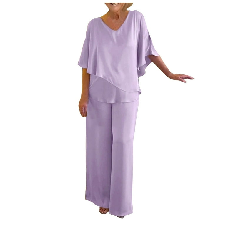 Plus size trouser suits for mother of the groom hot sale