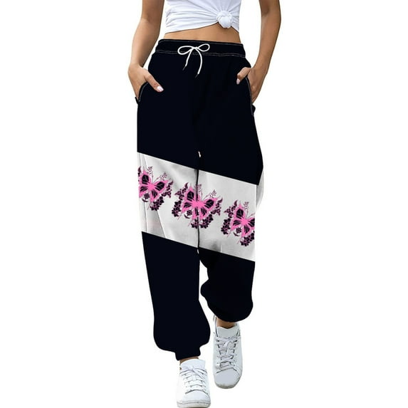 JHLZHS Stretch Active Pants for Women Women Long Print Elastic Adjustable Solid Color Drawstring Toe Guard Pants Palazzo Pants for Women Dressy Khaki Pants Women