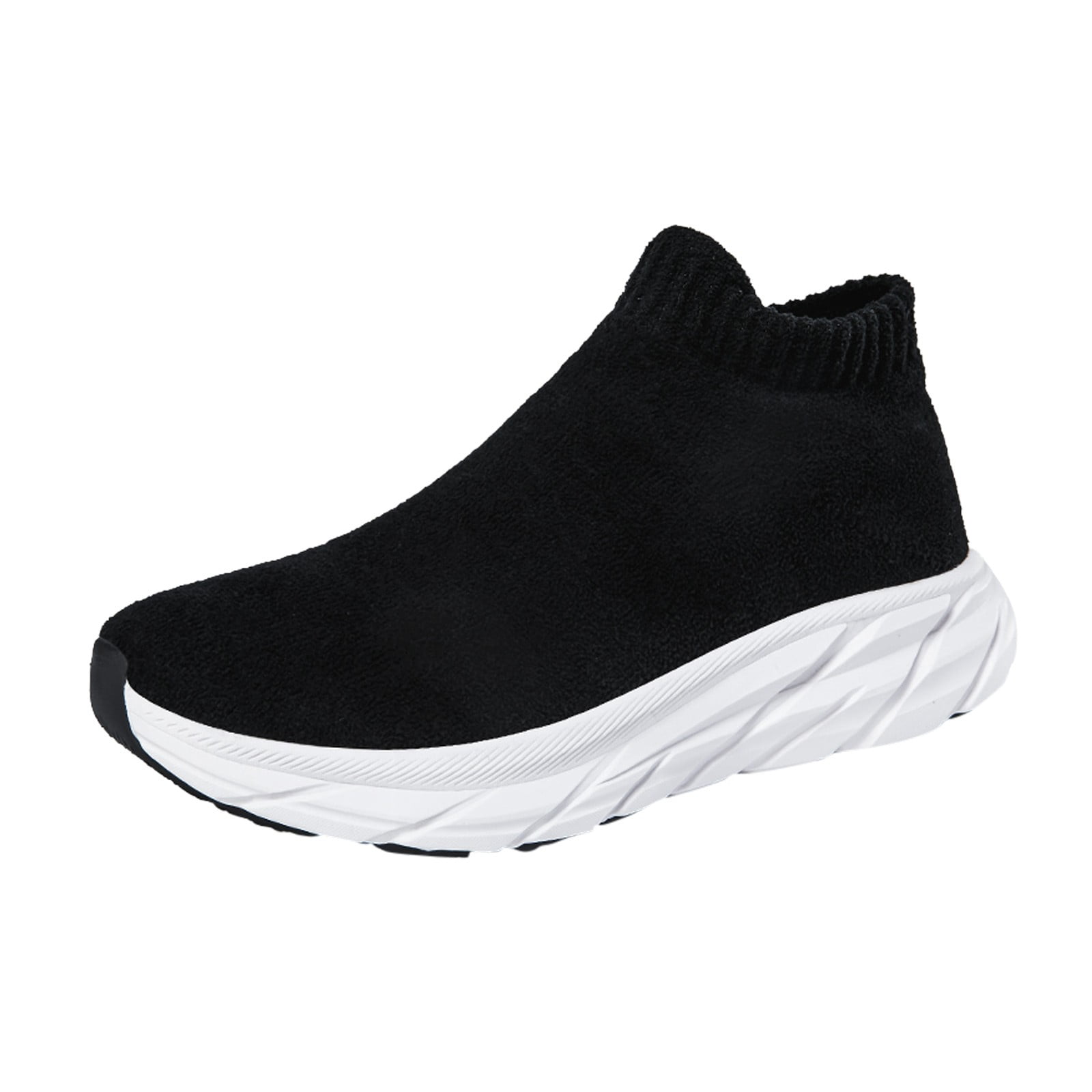 JHLZHS Womens Slip On Shoes Wide Width For Walking Lovers Autumn And