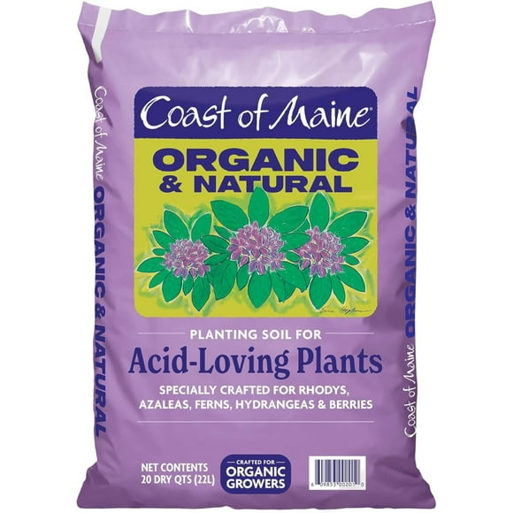 JHMP (20qt) Organic and Natural Planting Soil for Acid-Loving Plants - Rhodys, Azaleas, Ferns, Hydrangeas & Berries