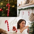 thumbnail image 1 of JHRGJIO Christmas Cane Ornament, Festive Decoration Accent, Christmas Tree Hanging Ornament for Indoor Party Living Room Mantel Winter Decor, 1 of 5