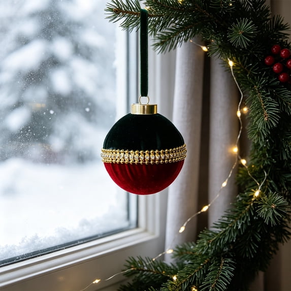 JHRGJIO Christmas Decorative Ball, Creative Colorful Plastic Accent, Christmas Tree Festival Atmosphere Wedding Scene Decoration Christmas Decorations Winter Decor 3.15 Inch