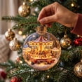 thumbnail image 1 of JHRGJIO Christmas Snow Ornaments, Holiday Decoration Accent, Winter Home Display for Tree Mantel Tabletop Christmas Decorations Winter Decor Sparkle Glitter, 1 of 7