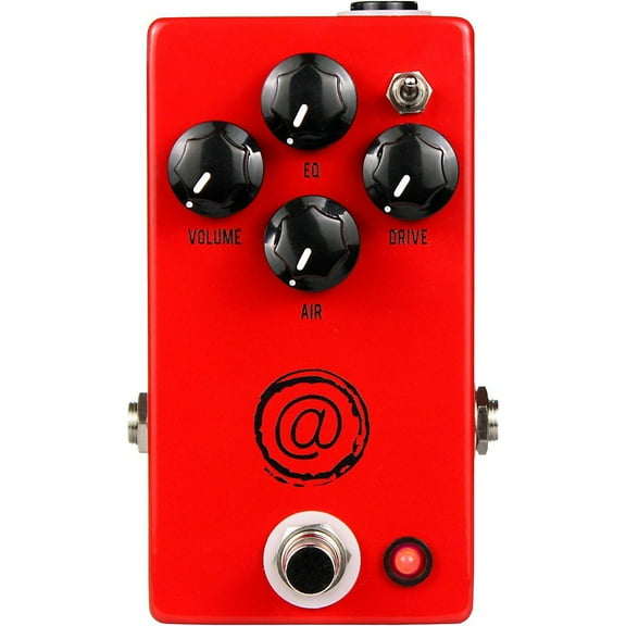 JHS AT+ Andy Timmons Signature Channel Drive Guitar Effect Pedal - Red
