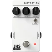 JHS Pedals 3 Series Distortion Effects Pedal White