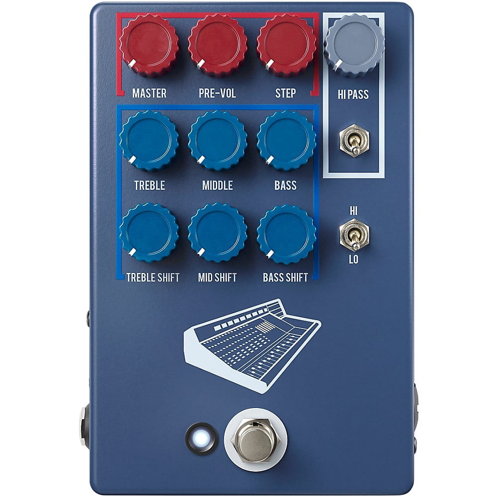 JHS Pedals Colour Box V2 10-Year Anniversary Colorway Preamp Pedal - Blue