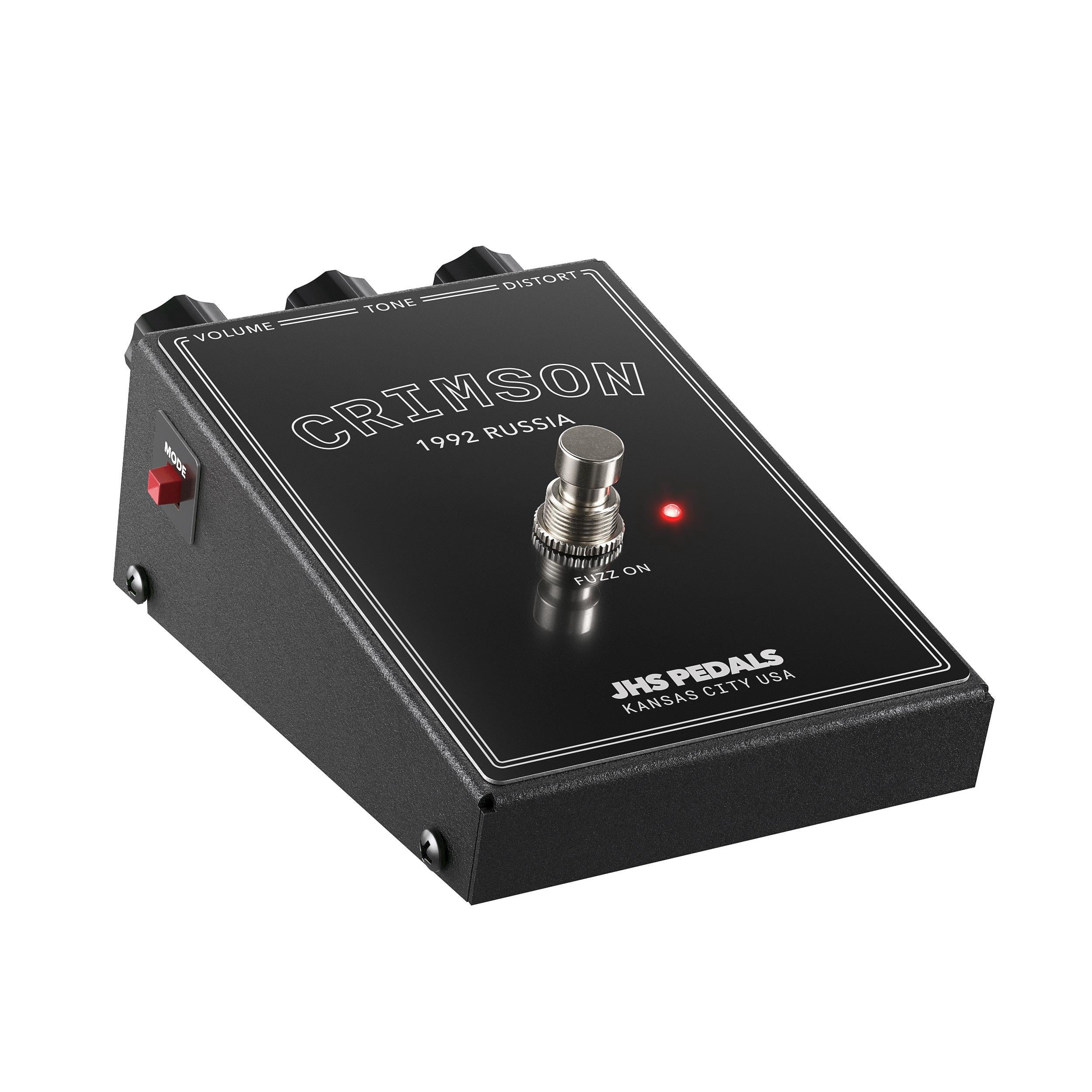 JHS Pedals Bender 1973 London Fuzz Guitar Effects Pedal Black