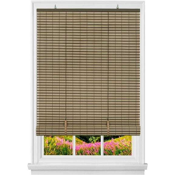 JHUS Oval Cordless Rollup Light Filtering Window Blinds Roller Shades Window Blinds Blinds for Windows Window Shades Window Shades for Home Window Shades