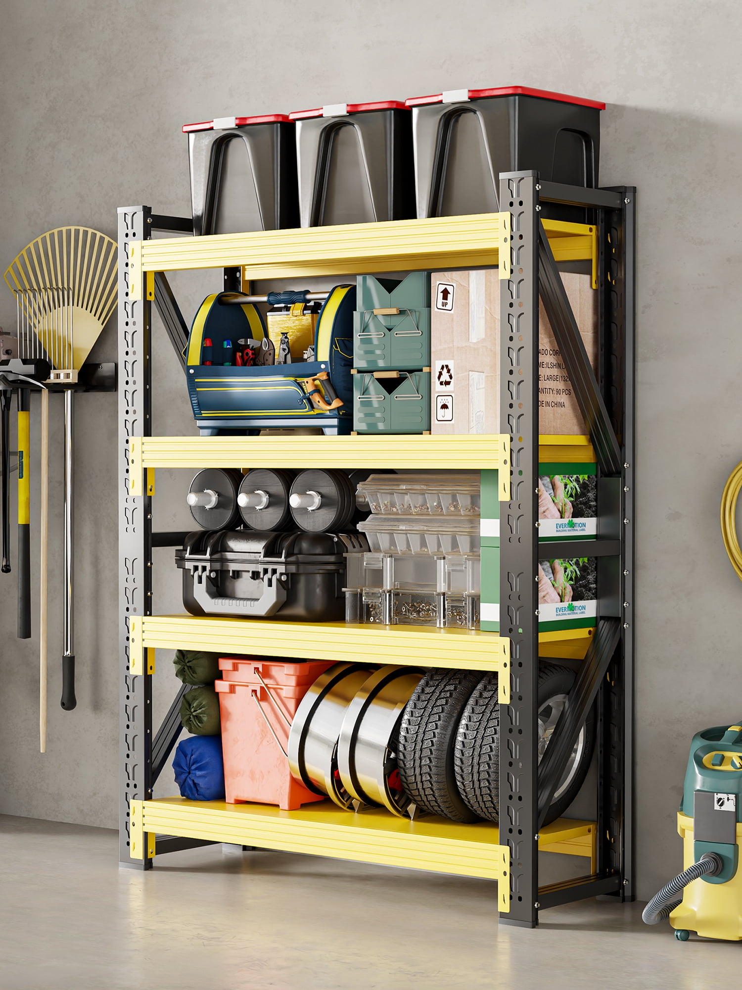 JHYKFG 4-Tier Storage Shelves,79