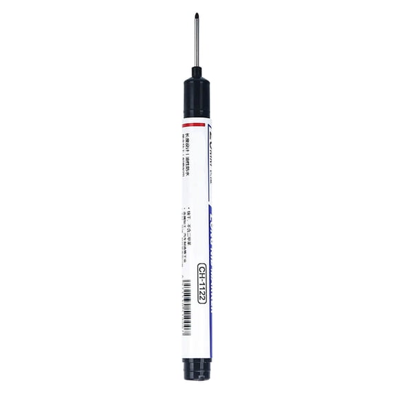 JHyouerji 10ml Oil Based Markers,Black Waterproof Quick Dry Marker Pen,Permanent Markers for Metal Wood Glass DIY Projects