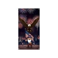 thumbnail image 1 of JHyouerji 250th Anniversary Door Cover American Flag 4th of July Patriotic Hanging Cloth Background Banner for Independence Day Front Door Home Party Decoration, 1 of 7