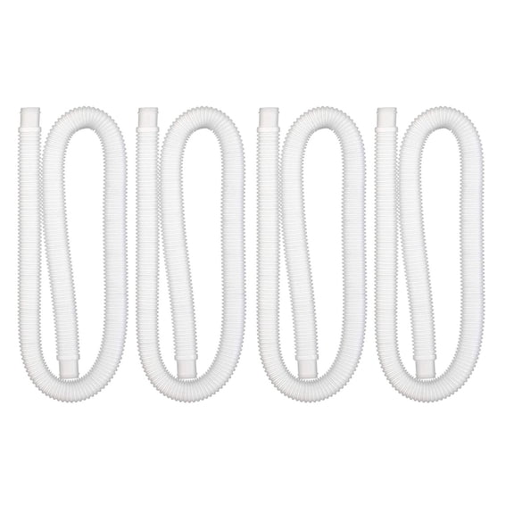JHyouerji 4 Pcs 1.25 Inch Pool Hose,39 Inch Long Accessory Pool Pump Replacement Hoses,Compatible with Above Ground Pool Filter Pumps that Use 1 1/4 Diameter Hoses