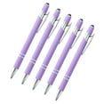 thumbnail image 1 of JHyouerji 5 Pcs Click Pens,0.5mm Tip Dual Purpose Stylus Pen,Metal Retractable Writing Pen for Business Office Daily Use, 1 of 4
