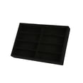 thumbnail image 1 of JHyouerji 8 Slot Eyeglasses Storage Tray,Black Wooden Sunglasses Display Organizer Drawer Insert Container for Home Shop Counter, 1 of 7