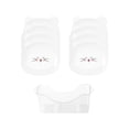 thumbnail image 1 of JHyouerji 8Pcs Multi Purpose Dinner Plate,White Durable Plastic Dessert Serving Plates Easy Clean Tableware for Kitchen Dining Party Fruit Snack Food, 1 of 7