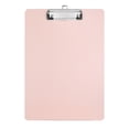 thumbnail image 1 of JHyouerji A4 Plastic Clip Folder Board 12x9 Inch Pink Thickened Hook Design Sturdy Document Organizer for Office Home Daily Use, 1 of 6