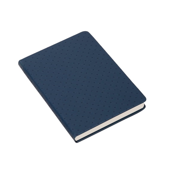 JHyouerji A5 Thick Paper Notebook Heavy Duty Blue Writing Notepad 180 Degrees Flat Lay Ink Proof Smooth Paper Diary Journal for Home Office Daily Note Taking