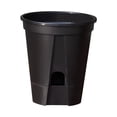 thumbnail image 1 of JHyouerji Breathable Self Watering Flower Pot with Drain Tray 8x7x5 Inch White Side Vent Phalaenopsis Planter for Indoor Plants, 1 of 7