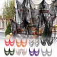 thumbnail image 1 of JHyouerji Ghost House Decor Cloth,Ragged Gauze Polyester Spooky Halloween Backdrop Curtain for Doorway Window Ceiling Party Layout, 1 of 3