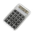 thumbnail image 1 of JHyouerji LCD Display Calculator,Black Pocket Size Desktop Calculator,Lightweight Portable Handheld Calculator Ideal for Home Office Daily Calculation Use, 1 of 4