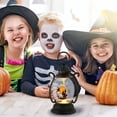 thumbnail image 1 of JHyouerji LED Lantern,Retro Portable Halloween LED Lantern with Handle,3 Light Mode Castle Bat Pumpkin Pattern Wall Table Decor, 1 of 8