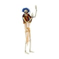 thumbnail image 1 of JHyouerji Life Size Posable Joint Plastic Human Skeleton Prop,Blue Weatherproof Disassemble Spooky Decor for Yard Haunted House Halloween Party Scene Layout, 1 of 7