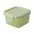 thumbnail image 1 of JHyouerji Mini Food Grade PP Airtight Storage Container 2x2x2 Inches Light Green Leakproof Stackable Spice Condiment Organizer for Travel Kitchen, 1 of 6