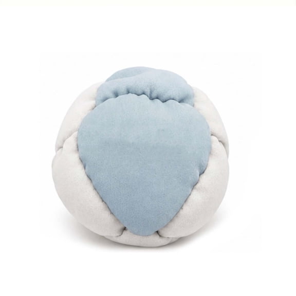 JHyouerji Modern Color Block Soft Fabric Sandbag Portable Stability Outdoor Game Balls Wear Resistant Indoor Outdoor Sports Ball for Adults Exercise