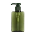 thumbnail image 1 of JHyouerji Portable Travel Pump Dispenser Bottles,Green Large Capacity Clear Plastic Empty Squeeze Containers for Hand Soap Shampoo Body Wash Lotion Bathroom Trip Storage, 1 of 7