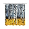 thumbnail image 1 of JHyouerji Printed Polyester Shower Curtain,Mildew Proof Water Repellent Bathroom Partition Curtain,Machine Washable Fabric Curtain with 12 Hanging Holes,59×71 Inch, 1 of 2