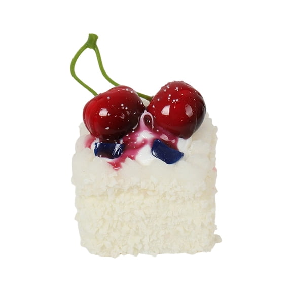 JHyouerji Realistic Artificial Cake Fake Dessert Model Artificial Food for Photography Props Home Kitchen Decoration