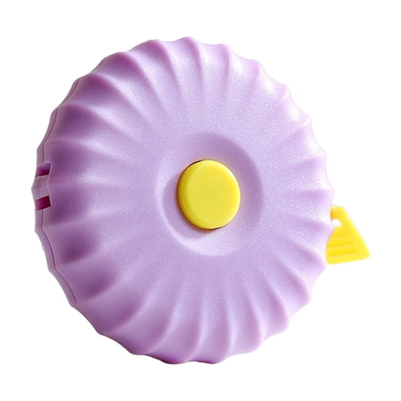 JHyouerji Retractable Soft Measuring Tape 79 Inch,Purple Portable Flexible Ruler for Sewing Tailor Knitting Craft Height Measurement