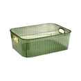 thumbnail image 1 of JHyouerji Semi Transparent Acrylic Storage Organizer Box 9x6x3 Inch,Green Stackable Multipurpose Cosmetic Jewelry Office Supply Container for Bedroom Countertop, 1 of 6