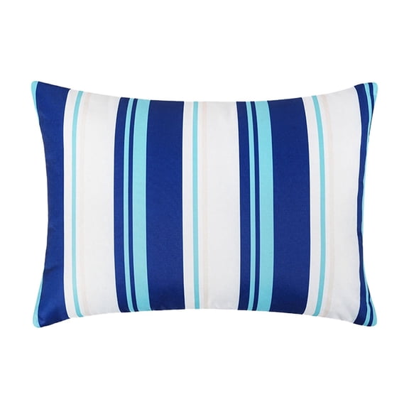 JHyouerji Waterproof Lounge Chair Pillow,Comfort Adjustable Strap Lumbar Support Pillow 16x11 Inch for Beach Hammock Office Patio Outdoor