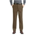 thumbnail image 1 of JIA JIA SHUANG Mens Corduroy Dress Pants Vintage Baggy Straight Leg Slacks Classic Fit Office Work Pants with Pockets, 1 of 4