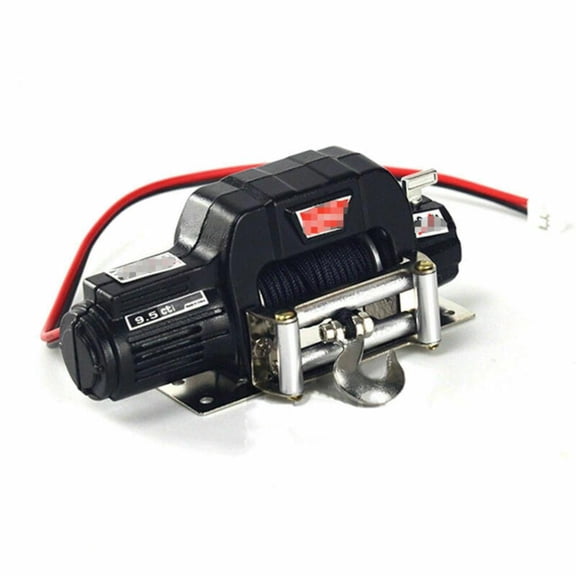 JIAHAOO 1/10 Rc Crawler Winch With Wireless Remote Control 116cm Stretch Rope For Scx10 D90 D110 Trx4 Km2 Models