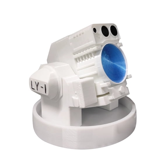 JIAHAOO 1:16 Scale LY-1 Shipborne Laser Weapon Model Plastic for Collection Enthusiast Decor Gift Choice Display Stand