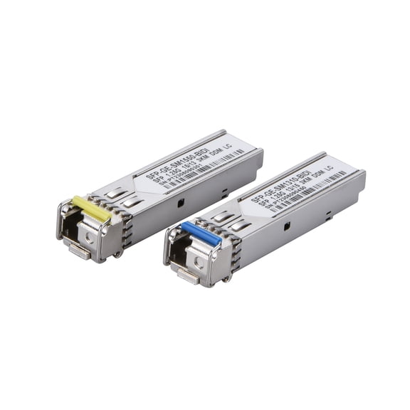 JIAHAOO 1.25G SFP Modules (2-Pack), 3KM Reach, LC, 1310nm, for Network Upgrades, Low Power Usage