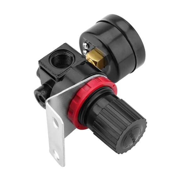 JIAHAOO 1/4 Inch Air Pressure Regulator AR2000 Sensitive Response Balance Structure For Air Compressor Operation