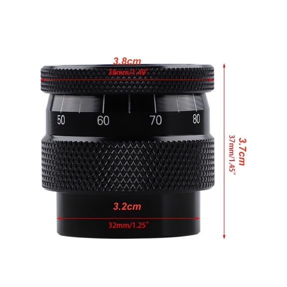 JIAHAOO 1.600"-2.200" Range Valve Spring Micrometer, Corrosion-Resistant Black Tool For Most V8 Engines