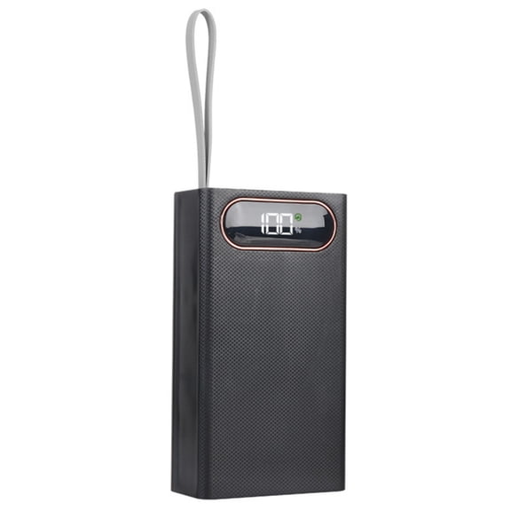 JIAHAOO 12x18650 Battery Power Bank DIY Kit 22.5W Output for Charging Phones, Tablets, and Other Devices