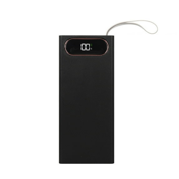 JIAHAOO 16-Cell 18650 Battery Power Bank Kit for Quick & Safe Charging with Multiple Protocols