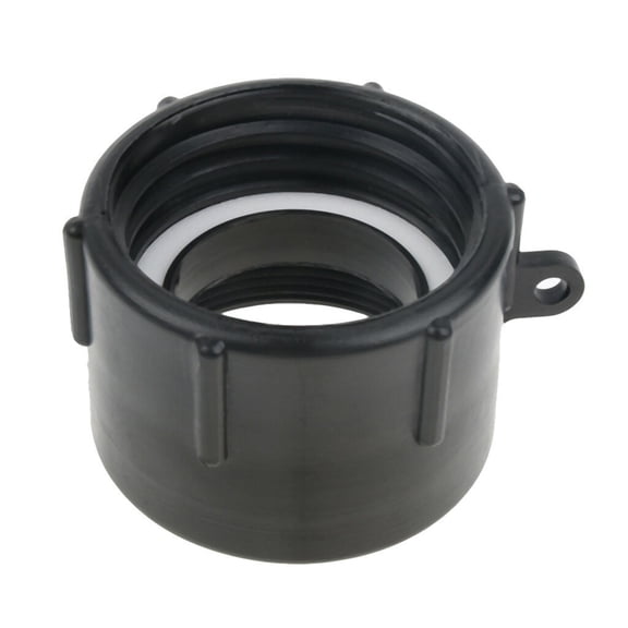 JIAHAOO 2 Inch DN50 Drain Adapter for IBC Tote Tanks 1000 Liter PP Plastic Thick Fine Thread for Domestic and Korean Barrels Outlets